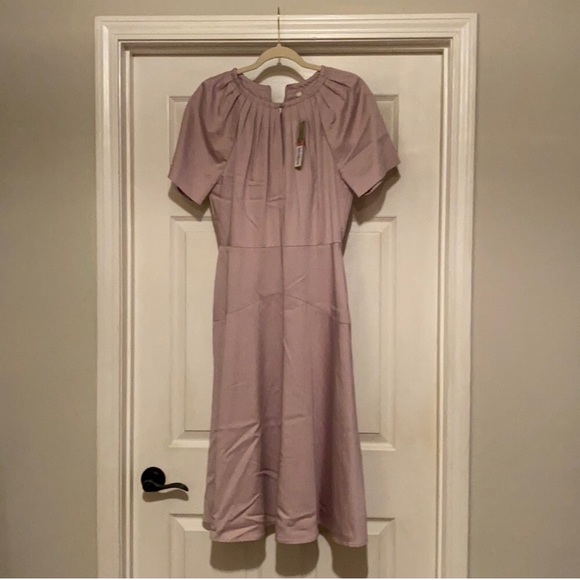 Gianni Bini lavender midi dress size 10 NWT - Picture 1 of 2